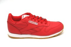 Reebok Classic Leather Gum GRADE SCHOOL JUNIOR CN7608 PRIMAL RED/GUM SHOE