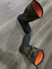 Muck Boot Camo Kids Pull-On Boots Size US 4