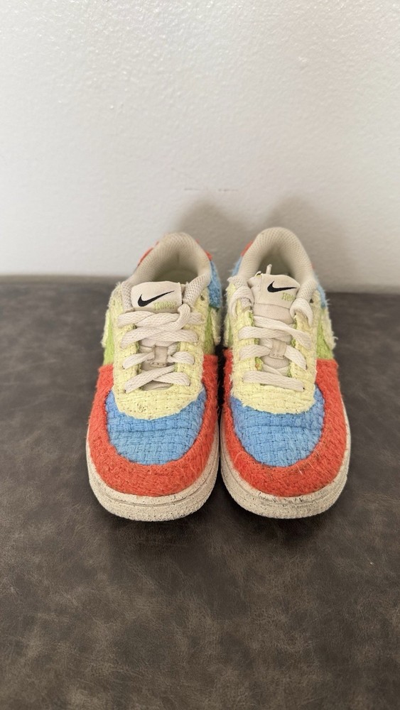 Nike Air Force 1 Low Toddler Kids Multicolor Hemp DV2192-400 Sneakers Size 10C