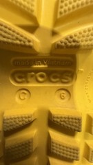 Crocs Handle It Rain Boot Kids Yellow US 6 Mid-Calf Pull-On Rubber