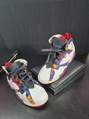 Nike Air Jordan 7 VII Retro Ugly Sweater Multicolor size 2.5 (304772-142)