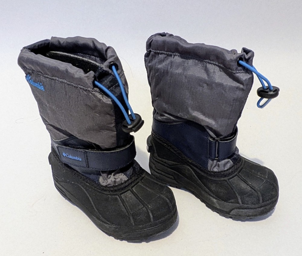 Columbia Kids Powderbug Plus II Toddler Winter Snow Boots Unisex Size 10