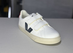 Veja Recife Chromefree Leather White Navy &Red/Kids Size 4/Women’s 5-5 1/2/ #98