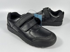 M&S COLLECTION Kids‘ Leather Freshfeet School Shoes Sneaker in Black US SIZE 5
