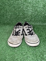 Vans Classic Old Skool Toddler Size 10C Grey White Walking Shoes Casual Sneakers