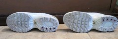 In Box-Nike: Air Max Plus (GS), Lace Up, White/White/Metallic Silver, Size 6Y
