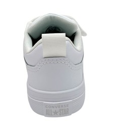 Converse Pro Blaze Toddle Boys Girls Slip-on Leather Sneaker Size 10 Solid White