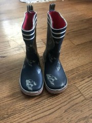 CatiMini Unisex Blue Rubber Boots size EU 25/26