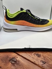 GUC Nike Air Max Axis Black/Volt/Orange AV7590-001 LU2 Shoes Size 7Y