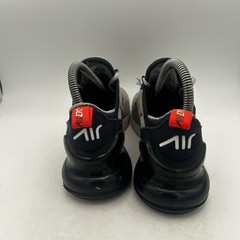 Nike Air Max 270 Gray Black Red Mesh Sneakers Youth 4.5Y M 943345-028
