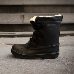 London Fog Cheshire Water Resistant/Black&Cream/Kids 1M/New W Tag & Box/#26-012