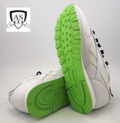 Reebok Classics Leather Junior Running Trainers Shoes Size 6.5 White EH1771 NEW