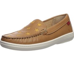 Child 11.5 Leather Driver with Gold Star – Loafer Marc Joseph New York Unisex