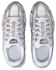 Nike P-6000 Grade School White Metallic Silver HV5064-101 Available Now