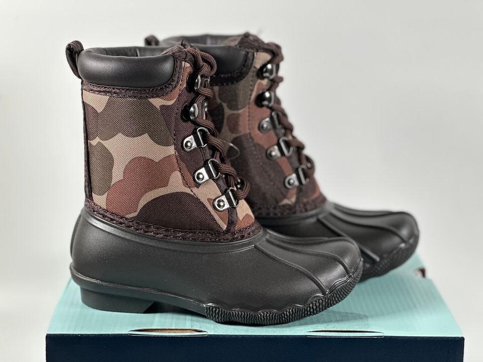 Magellan Kids Waterproof Camo Duck Boots