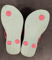 Moana Flip Flops Size 9C + Nightgown 5T Havaianas Kids Disney Princess CLEAN HTF