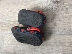 Crocs Clogs Kids 8 Toddler Star Wars Darth Vader Light Up Slip On Shoes C8