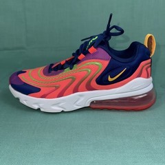 NIKE AIR MAX 270 REACT ENG Laser Crimson Laser Orange Y 5.5 W 7 CD6870-600