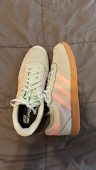adidas Cloudfoam Plus JP8707 Light Blue Pink Gum Unisex Kids Sneaker Size 11