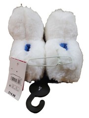 Children Size 4 ABOMINABLE SNOWMAN Slippers (MSRP $14.98), Christmas Theme, New