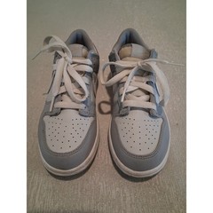 Nike Dunk Low PS Two Tone Wolf Grey White DH9756-001 Size 3Y NO INSOLES As Is