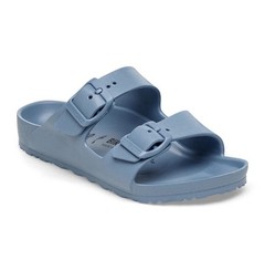 Birkenstock Arizona EVA Blue 2-Strap Buckle Slide Sandal EU 36