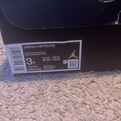 Size 3 (PS) – Jordan 11 Retro Mid Cherry