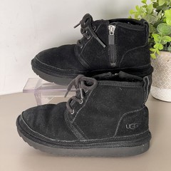 Ugg Nuemel II black Boots Kids Toddlers Size 12