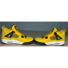 Jordan 4 Size 6Y Lightning Grade School 408452-700 Air Jordan Retro Womens 7.5