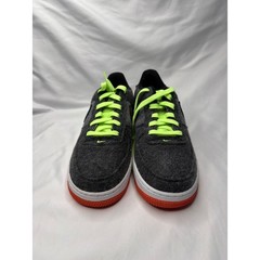 Nike Air Force 1 LV8 GS Felt Black Ghost Green Orange DZ5287-001 Kids Size 7Y