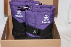Kamik Rocket Cold Weather Boot Toddler/LittleKid/Big Kid,Deep Purple,8 M Toddler