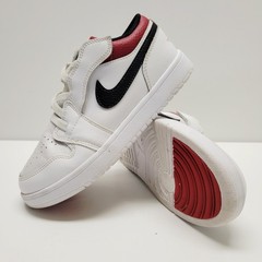 Air Jordan 1 Low GS Size 3y Boys White/Gym Red-Black BQ6066-118 *Read*