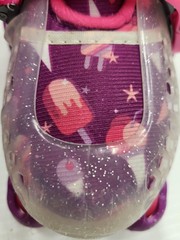 Roller Derby Roller Skates Youth Size 11-2 Pink Purple Adjustable Kids Shoes