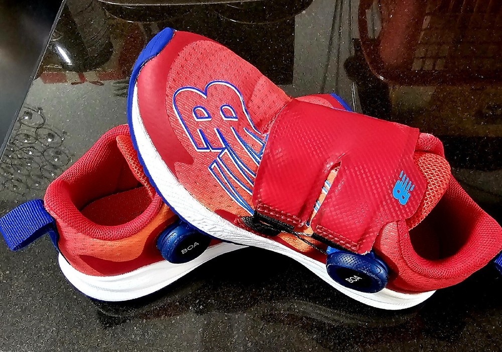 Boy’s New Balance, Fuel Core Reveal v3 Sneaker- Little Kid PTRVLRV3 Flame…