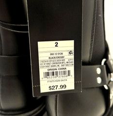 Art Class Kid’s Size 2 Black Boots w/Silver Buckle Inside Zip Stretch Panel