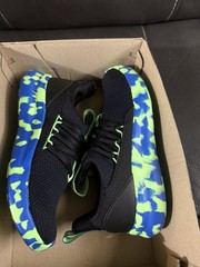 adidas Lite Racer Adapt 7.0 Black/Green/Blue * JS5019 * Unisex Kids 2