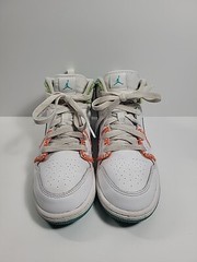 Nike Air Jordan 1 Mid SE Stitch Multi Knit DM9648-100 Youth 3Y