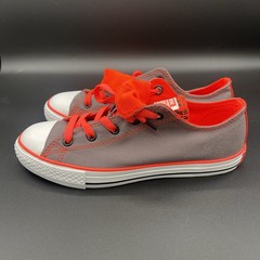 Converse Double Tongue Grey Orange Animal Print