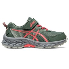 Size K10 – Asics Kids Pre School Venture 9 IVY/ PAPAYA 1014A277-300