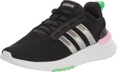 ADIDAS Racer TR21 K – Black / White / Pink – HQ6387 – Kids 13K – New