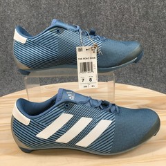 Adidas The Road Shoes Youth 7 Athletic Sneakers Lace Up Low Top Comfort Blue NEW