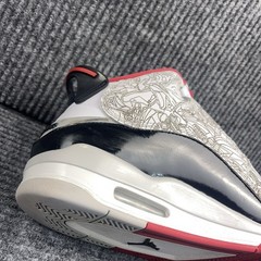 Size 7Y – Jordan Dub Zero 2022 Mid Black white Varsity Red DV1360-160