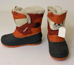 Cat & Jack Kids Kitten Winter Boots Size 11 – Faux Fur Insulated Snow Boots