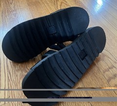 Dr. Martens Strappy Leather Hook & Loop Sandals Black US 5 euro37