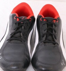 Puma 304609 01 Drift Cat 5 Black Leather Athletic Sneaker Shoes Youth US 4.5