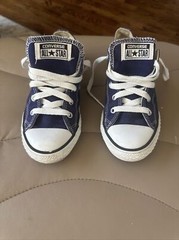 Converse All Star Chuck Taylor OX 332299F Blue Ribbon size 2 Youths