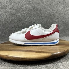 Nike Cortez Basic SL Kids Sz 2Y Red White Blue Forrest Gump Atheltic Shoes Used