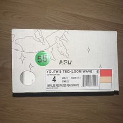 APL TechLoom Wave Impulse Red/Faded Peach/White Youth Size 4