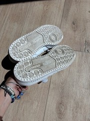 adidas Forum Low White Leather Low Top Sneakers Kids US 7 Lace Up FY7737