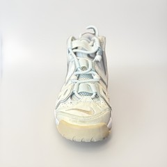 Nike Air More Uptempo GS 4Y Light Bone Sail White Beige Sneakers